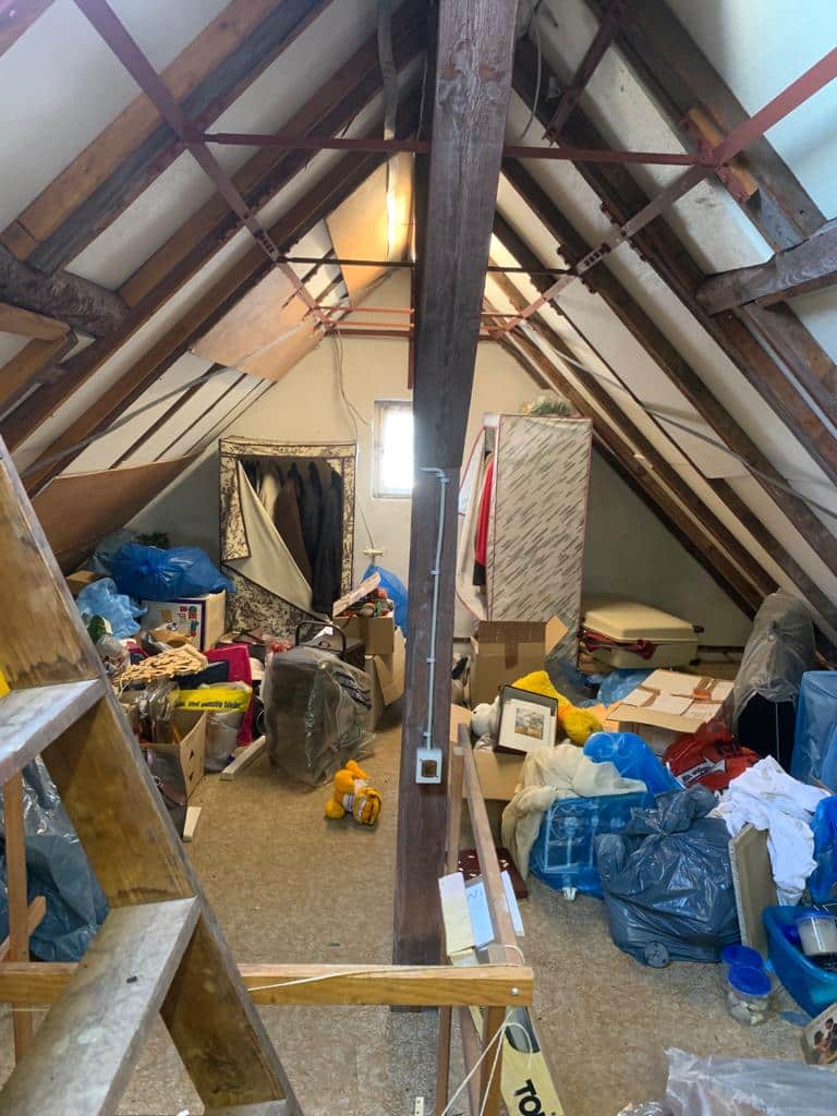 Haushaltsauflösung in Hattersheim, gesamtes Haus inklusive Garten, Keller und Dachboden, beendet am 30.06.23